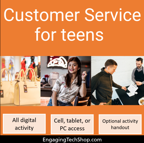 Customer Service for Teens - One year access