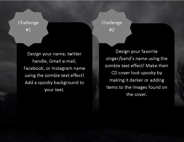 Lesson 17: Zombie style text effect with Photoshop CC -graphic design lesson