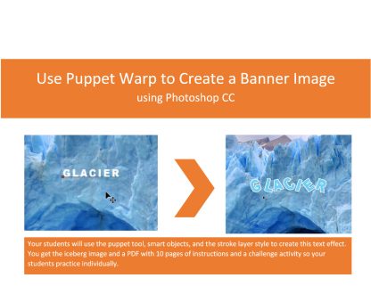 Learning the puppet warp tool - A Photoshop CC step-by-step lesson