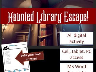 Haunted Library Escape- One year access
